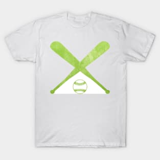 Softball Green T-Shirt